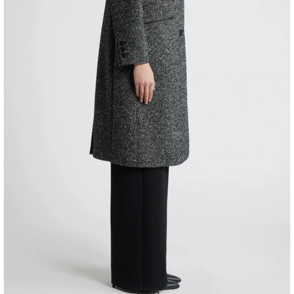 BCBG Max Azria Slim Fit Double Breasted Coat Size XL New With Tags - Picture 4 of 13